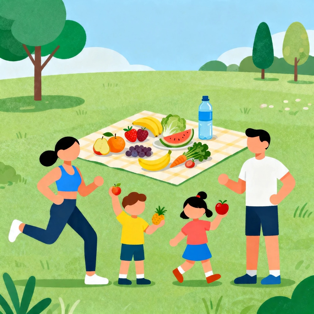 Zdrowe nawyki dla całej rodziny